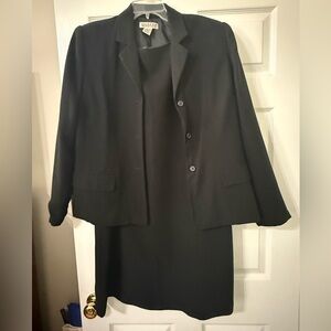 Women's Black Blazer & Sheath Dress